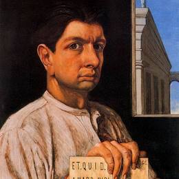 《自画像》乔治·德·基里科(Giorgio de Chirico)高清作品欣赏