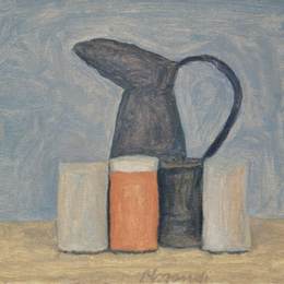 《静物》乔治·莫兰迪(Giorgio Morandi)高清作品欣赏