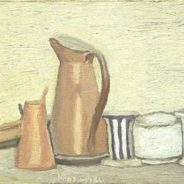 《静物》乔治·莫兰迪(Giorgio Morandi)高清作品欣赏