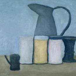 《静物》乔治·莫兰迪(Giorgio Morandi)高清作品欣赏