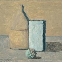 《静物》乔治·莫兰迪(Giorgio Morandi)高清作品欣赏