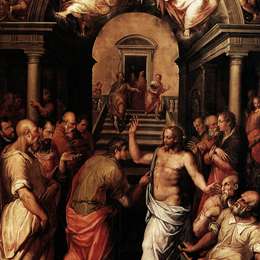 乔治·瓦萨里(Giorgio Vasari)高清作品:The Incredulity of St. Thomas