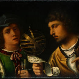 乔尔乔内(Giorgione)高清作品:Giovanni Borgherini and His Tutor