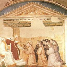 《规则的确认》乔托·迪·邦多内(Giotto)高清作品欣赏