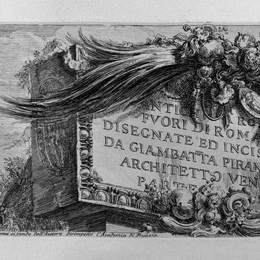 《塞维鲁凯旋门》乔瓦尼·巴蒂斯塔·皮拉内西(Giovanni Battista Piranesi)高清作品欣赏