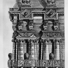 《建筑装饰》乔瓦尼·巴蒂斯塔·皮拉内西(Giovanni Battista Piranesi)高清作品欣赏