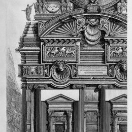 《建筑装饰》乔瓦尼·巴蒂斯塔·皮拉内西(Giovanni Battista Piranesi)高清作品欣赏