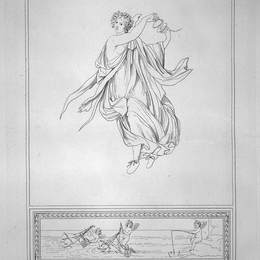 乔瓦尼·巴蒂斯塔·皮拉内西(Giovanni Battista Piranesi)高清作品:Bacchante dancing with castanets