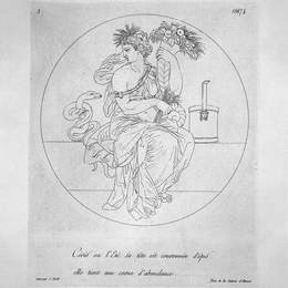 《饮酒行为中的酒神巴克斯》乔瓦尼·巴蒂斯塔·皮拉内西(Giovanni Battista Piranesi)高清作品欣赏