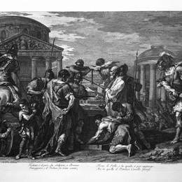 《布伦纽斯与骆驼》乔瓦尼·巴蒂斯塔·皮拉内西(Giovanni Battista Piranesi)高清作品欣赏