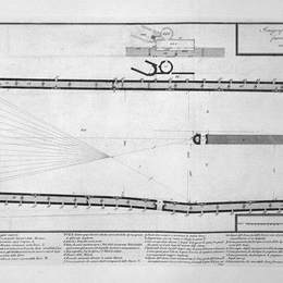 乔瓦尼·巴蒂斯塔·皮拉内西(Giovanni Battista Piranesi)高清作品:Ground plan of the Circus of Caracalla in today Capena outsi