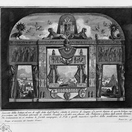 《洞察咖啡店使用当地的英语》乔瓦尼·巴蒂斯塔·皮拉内西(Giovanni Battista Piranesi)高清作品欣赏
