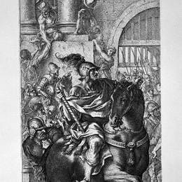 乔瓦尼·巴蒂斯塔·皮拉内西(Giovanni Battista Piranesi)高清作品:Jesus carried to Calvary