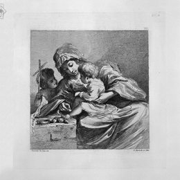 《维尔京与耶稣和施洗约翰》乔瓦尼·巴蒂斯塔·皮拉内西(Giovanni Battista Piranesi)高清作品欣赏