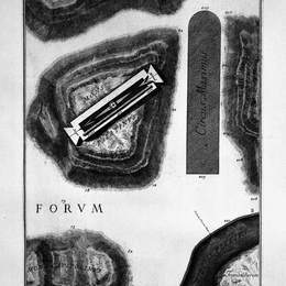 《马戏团广场的位置》乔瓦尼·巴蒂斯塔·皮拉内西(Giovanni Battista Piranesi)高清作品欣赏
