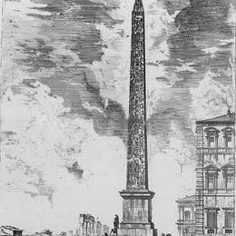 《方方方尖碑》乔瓦尼·巴蒂斯塔·皮拉内西(Giovanni Battista Piranesi)高清作品欣赏