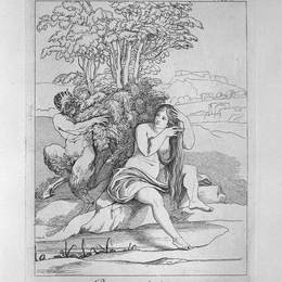 《潘与绪任克斯》乔瓦尼·巴蒂斯塔·皮拉内西(Giovanni Battista Piranesi)高清作品欣赏