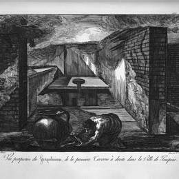 《透视图》乔瓦尼·巴蒂斯塔·皮拉内西(Giovanni Battista Piranesi)高清作品欣赏