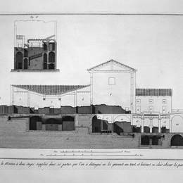 《两层楼的平面图》乔瓦尼·巴蒂斯塔·皮拉内西(Giovanni Battista Piranesi)高清作品欣赏