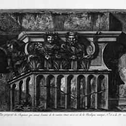 《房子正门面对大教堂的证明》乔瓦尼·巴蒂斯塔·皮拉内西(Giovanni Battista Piranesi)高清作品欣赏