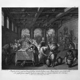 《法利赛人西门的盛宴》乔瓦尼·巴蒂斯塔·皮拉内西(Giovanni Battista Piranesi)高清作品欣赏