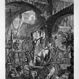 《架子上的人》乔瓦尼·巴蒂斯塔·皮拉内西(Giovanni Battista Piranesi)高清作品欣赏