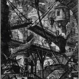 《囚室》乔瓦尼·巴蒂斯塔·皮拉内西(Giovanni Battista Piranesi)高清作品欣赏