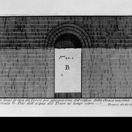 乔瓦尼·巴蒂斯塔·皮拉内西(Giovanni Battista Piranesi)高清作品:The Roman antiquities, t. 1, Plate XXII. Cloaca Maxima.