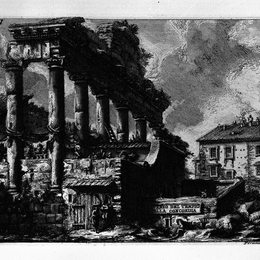 乔瓦尼·巴蒂斯塔·皮拉内西(Giovanni Battista Piranesi)高清作品:The Roman antiquities, t. 1, Plate XXXII