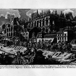 乔瓦尼·巴蒂斯塔·皮拉内西(Giovanni Battista Piranesi)高清作品:The Roman antiquities, t. 1, Plate XXXV