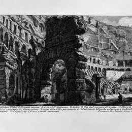 乔瓦尼·巴蒂斯塔·皮拉内西(Giovanni Battista Piranesi)高清作品:The Roman antiquities, t. 1, Plate XXXVIII