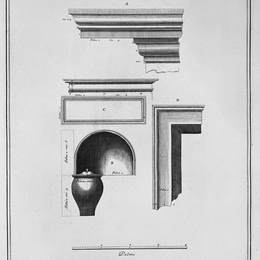 乔瓦尼·巴蒂斯塔·皮拉内西(Giovanni Battista Piranesi)高清作品:The Roman antiquities, t. 3, Plate XXV. Details of the ornam