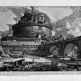 乔瓦尼·巴蒂斯塔·皮拉内西(Giovanni Battista Piranesi)高清作品:The Roman antiquities, t. 4, Plate III. Table of Contents Vo