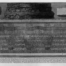 乔瓦尼·巴蒂斯塔·皮拉内西(Giovanni Battista Piranesi)高清作品:The Roman antiquities, t. 4, Plate VI. Construction details