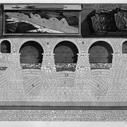 乔瓦尼·巴蒂斯塔·皮拉内西(Giovanni Battista Piranesi)高清作品:The Roman antiquities, t. 4, Plate VII. Following the above