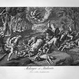 《圣母教堂里的西伯利亚》乔瓦尼·巴蒂斯塔·皮拉内西(Giovanni Battista Piranesi)高清作品欣赏