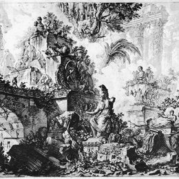 《罗马罗马》乔瓦尼·巴蒂斯塔·皮拉内西(Giovanni Battista Piranesi)高清作品欣赏