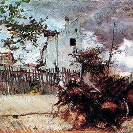 《巴黎郊区》乔瓦尼·波尔蒂尼(Giovanni Boldini)高清作品欣赏