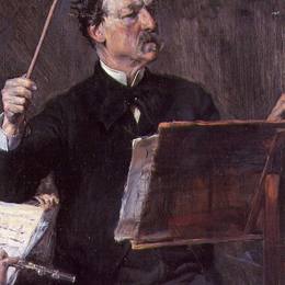 乔瓦尼·波尔蒂尼(Giovanni Boldini)高清作品:Portrait of Emanuele Muzio