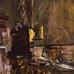 《金色画框》乔瓦尼·波尔蒂尼(Giovanni Boldini)高清作品欣赏