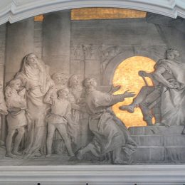 《安提克被判为七个马卡比兄弟》乔万尼·多米尼克·提埃波罗(Giovanni Domenico Tiepolo)高清作品欣赏