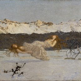 《欲望的惩罚》乔凡尼·塞冈提尼(Giovanni Segantini)高清作品欣赏