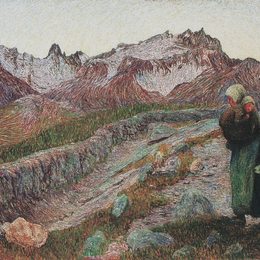 《马德里》乔凡尼·塞冈提尼(Giovanni Segantini)高清作品欣赏