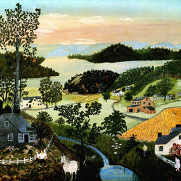 《美丽的世界》摩西奶奶(Grandma Moses)高清作品欣赏