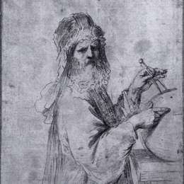 《宇宙学家》圭尔奇诺(Guercino)高清作品欣赏