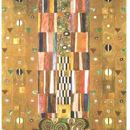 古斯塔夫·克林姆特(Gustav Klimt)高清作品:Design for the Stocletfries