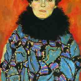 古斯塔夫·克林姆特(Gustav Klimt)高清作品:Portrait of Johanna Staude