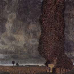 古斯塔夫·克林姆特(Gustav Klimt)高清作品:The Big Poplar II