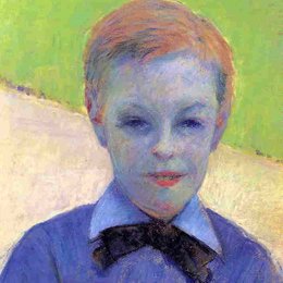 古斯塔夫·卡里伯特(Gustave Caillebotte)高清作品:Portrait of Camille Daurelle