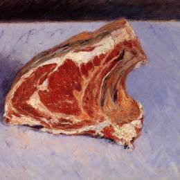 《牛肉肋条》古斯塔夫·卡里伯特(Gustave Caillebotte)高清作品欣赏